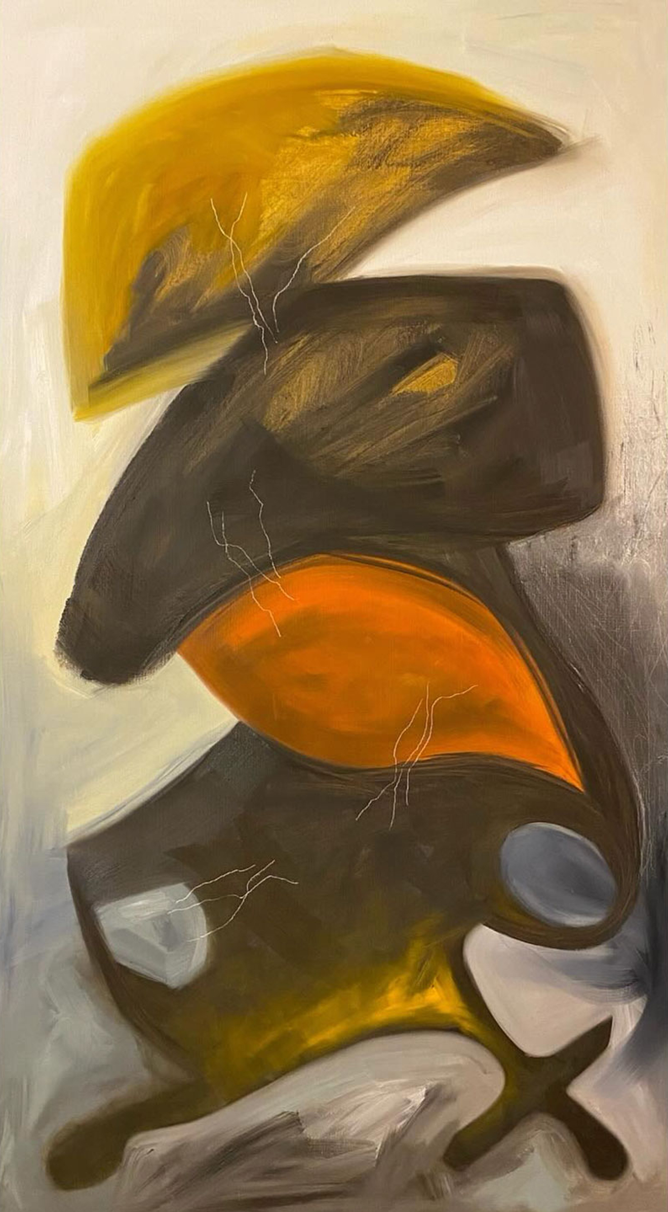 Layers with Orange and Yellow — Wanda Plantinga